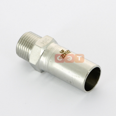 Вставка с НР пресс нержавеющая  22 х   1/2"  UniFitt